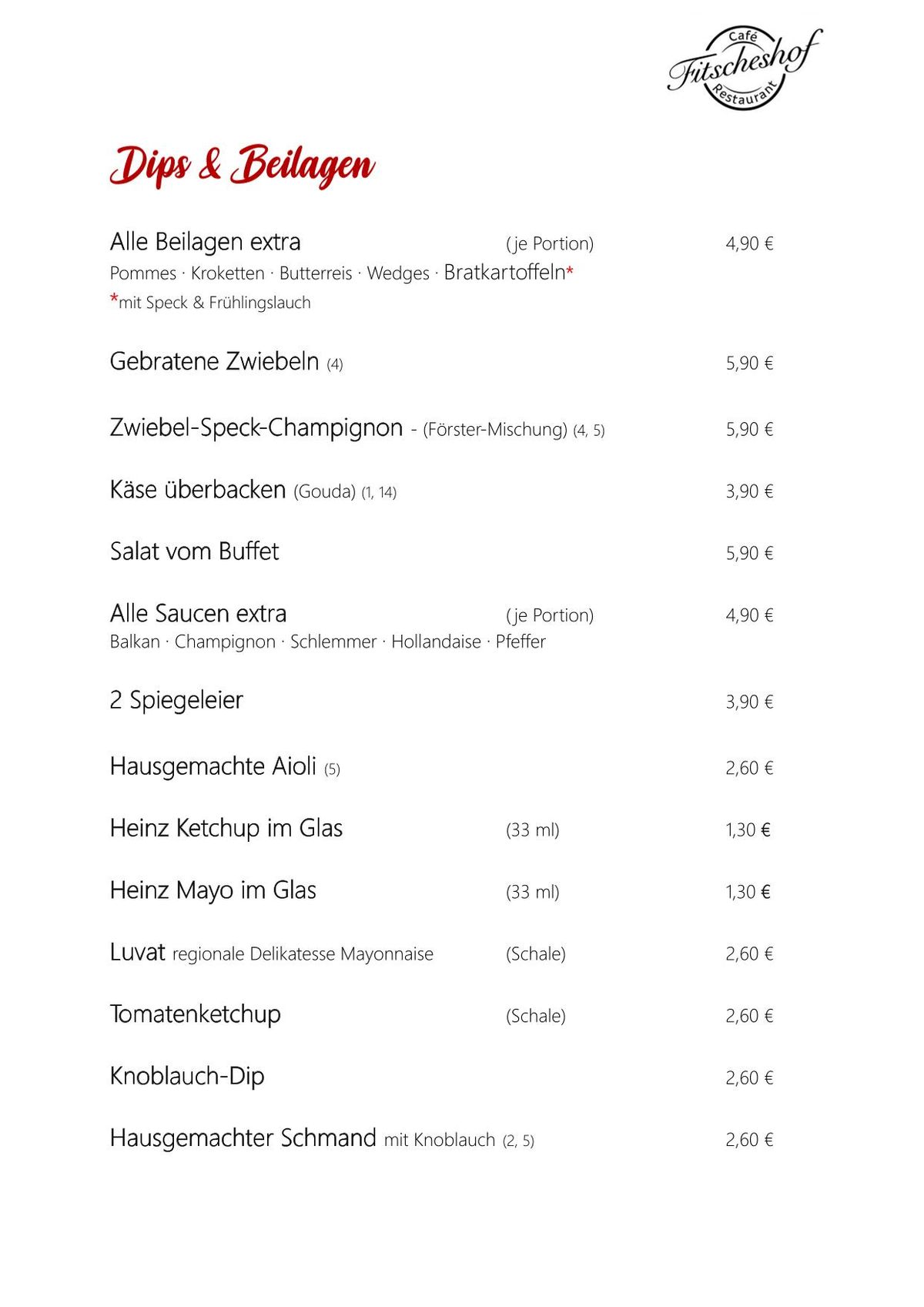 Speisekarte 2026 - 08