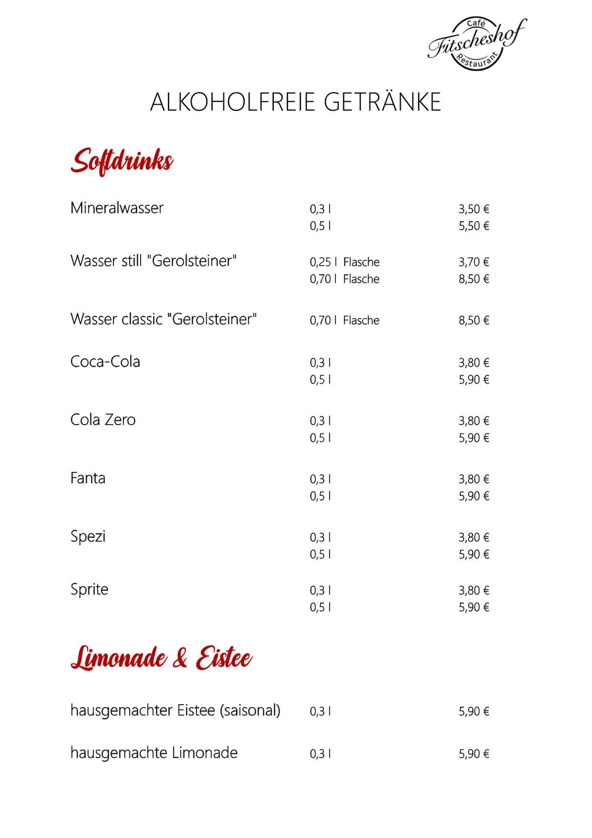 Speisekarte 2026 - 12